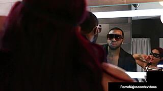 i tied up jasmeen lefleur for doggystyle with big black cock