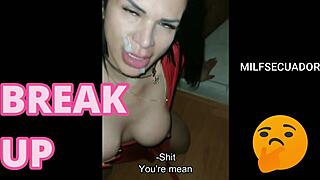 la potra aleja y zamira culona se separan, pero ese ass enorme