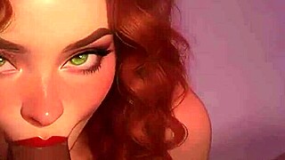 Oh wow, the redhead stepsister is sucking that huge BBC at the club in POV! So intense and wild!