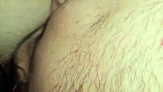 A gay man receives oral pleasure in his mouth during a deep session