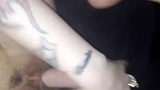 i watch dis latina slut suck while she fucks herself, shes shaved and has big orgasms in missionary