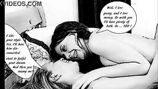 Imogene gets the widow in softcore hentai anime cartoon