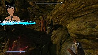 Skyrim messing around with sex mods and having sex in different positions
