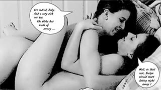 Imogene gets the widow in softcore hentai anime cartoon