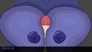 Soft pillowy mass around my member in fnaf porn game boobjob compilation feels amazing