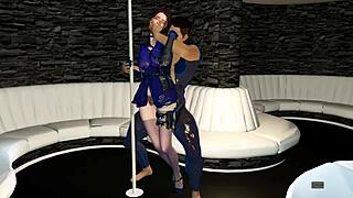 Is the beauty officer ready for a hard fuck in this 3d animation part 02?