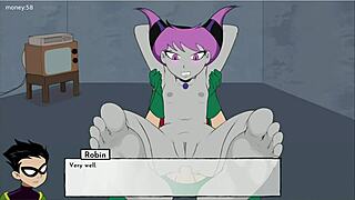 18titans ep 43 deep in raven and jinx 😏