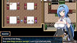 The adventurer falls into a cave trap in Nightmare Knight part 2