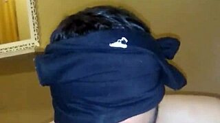 This guy sucks his friend off until he cums in a casual hangout