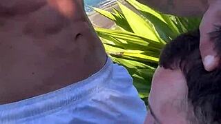 cruising brazilian beaches for monster cocks and public blowjobs