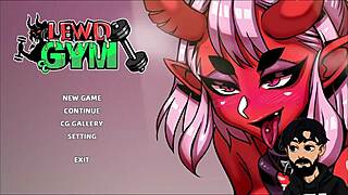 Lewd gym fitness women assist with intense cardio exercises in hentai compilation.