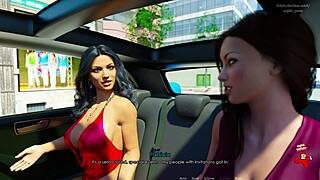 Anna's exciting affection in catwalk playthrough episode 54