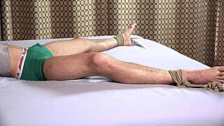 big dick blonde twink cums after being whipped 😈