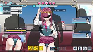 decoy investigator lina in jk uniform and blindfold feeling intense emotions