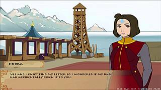 Four Element Trainer Book 5 Slav Part 8 - Korra's Big Boobs Exposed In Detail