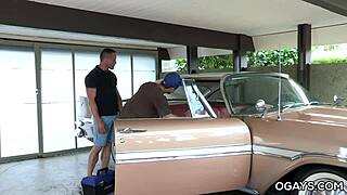 old daddy fucks young twink in gay couple