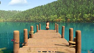 Crazy Step Sister Caught Swimming Naked