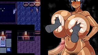 Tanned Girl Natsuki Hentai Game Ep 38 Pooring Cum Deep In Her Womb