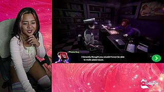 Big tiddy bitch Chiku is chasin me in fap nights at frennis exotiqfox fnaf hentai game part 3