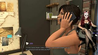 Croft Adventures Ep 14 with Sexy Cosplayer in Shower