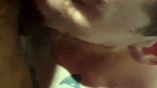 Detailed Sucking of an Incredible Big Cock in Gay Bareback Blowjob Scene