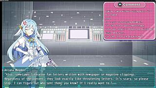 Magical girl gets bound and played with toys