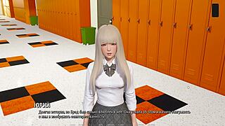 Ever imagined a cute blonde milf teacher in ripped clothes getting wild?