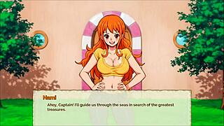 Lusty Buccaneers Parody: Nami Exposes Naked Body?