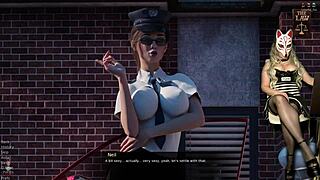 prison guard ep 6 sexy female in heels roleplay 😈