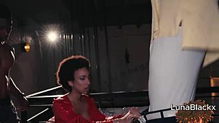 They made me wait! Lunablackx compensates with big cock!