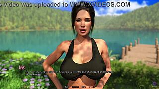 Crazy Step Sister Caught Swimming Naked