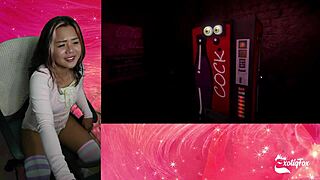 Big tiddy bitch Chiku is chasin me in fap nights at frennis exotiqfox fnaf hentai game part 3