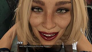 Reagan's Curvy Body Craves Creampie in Space Adventure