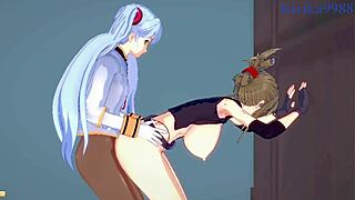 Oil on my big ass and pussy fingering big clit part 1