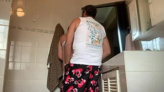 fucking my best friend's wife while he's in the living room