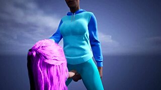 3d futa teen 18+ gets intense bdsm facefuck