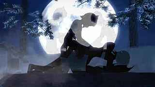 Arlecchino in Detailed Anime Scenes