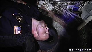 black police men take easy way