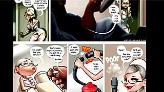 The story of the night nurse unfolds in this animated comic series episode