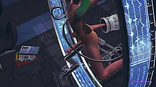 yaoi femboy ash gets wild in sex machine from japanese anime porn