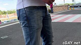 in this hawt homo sex scene, the guys engage in passionate encounters.