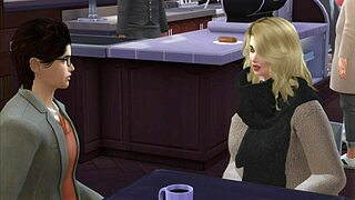 Guy Fucks Friend Hard In Bathroom After Coffee