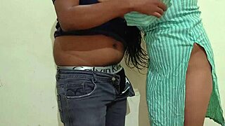 Teen girl rides stepbrother in doggy after family leaves