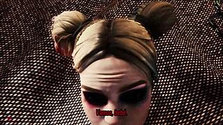 hey, wanna see harley quinn ride in spanish?