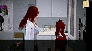 my new family 287: erotic anime with milf and redhead 😍