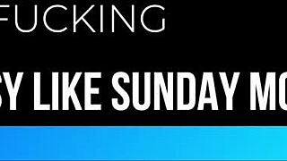 easy like sunday morning promo with mature ebony wife