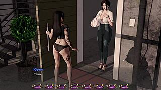 Exploring Pale Carnations gameplay with wild public milf action in part 15