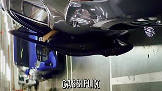 Stepson Returns Home And Fucks His New Stepmom In Shared Bed At Midnight!