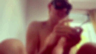 Thai prostitute smokes and rides me on top