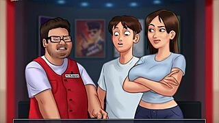 What adventures await in Summertime Saga part one ninety-one?